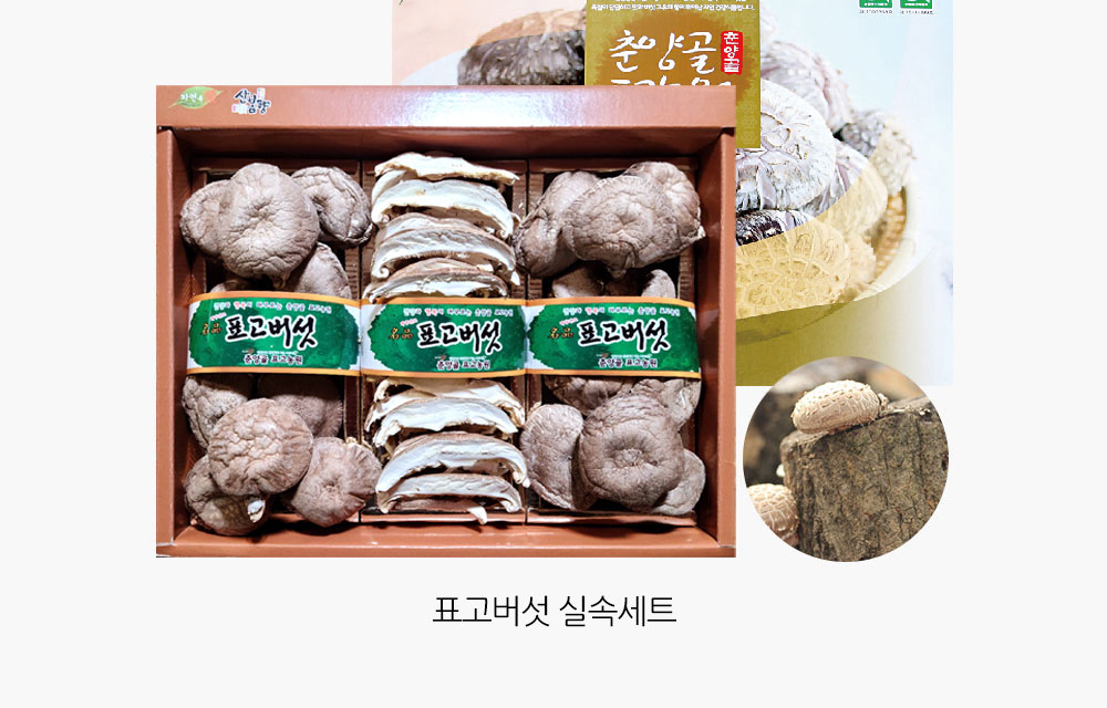 표고버섯 실속세트