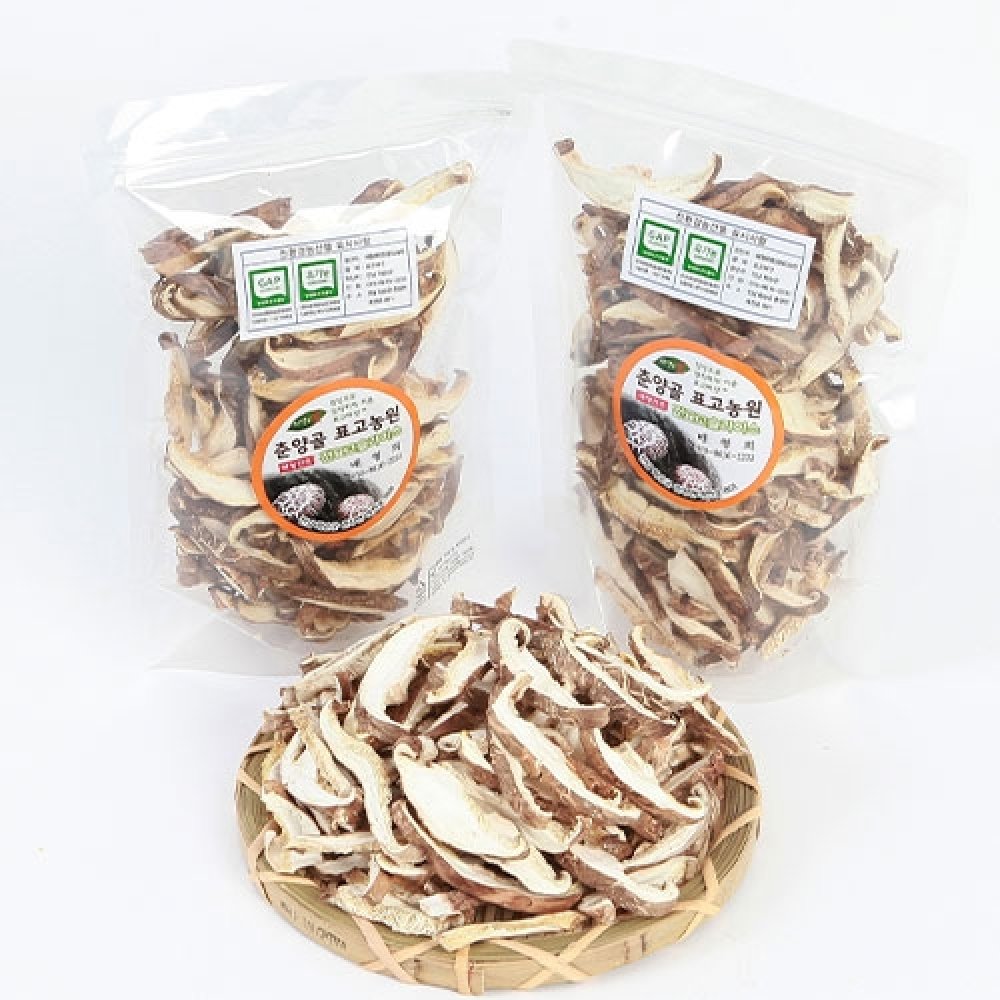 건표고 슬라이스 160g*3