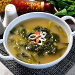 시금치된장국 500g