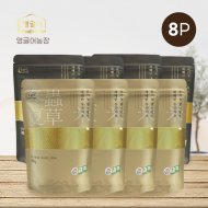 유기농 현미버섯 8팩(동충하초300gx4팩+상황버섯300gx4팩)