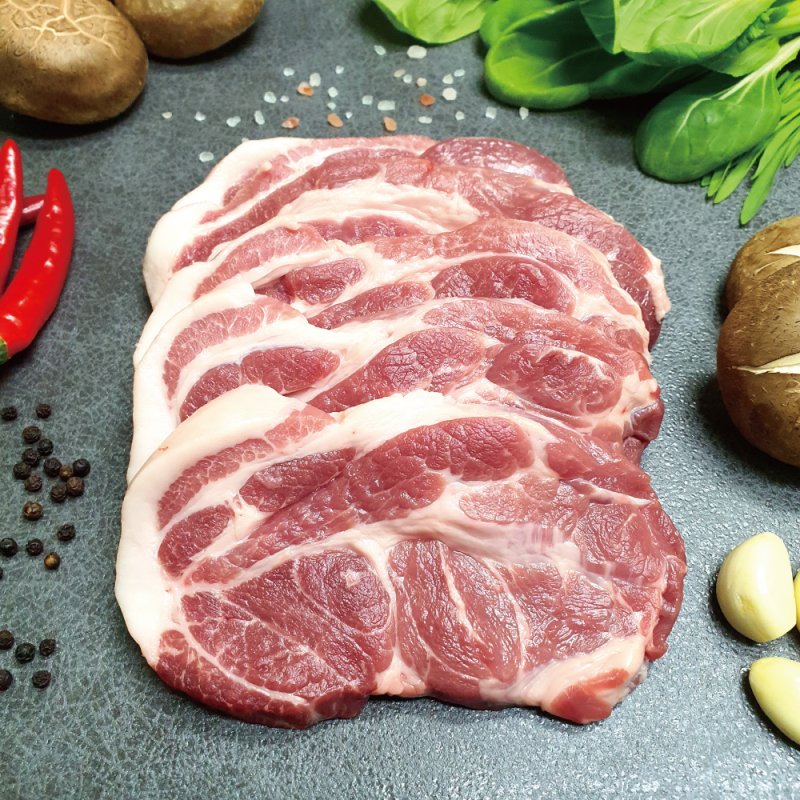 화순맑은한돈 목살(수육용/구이용) 500g / 1kg